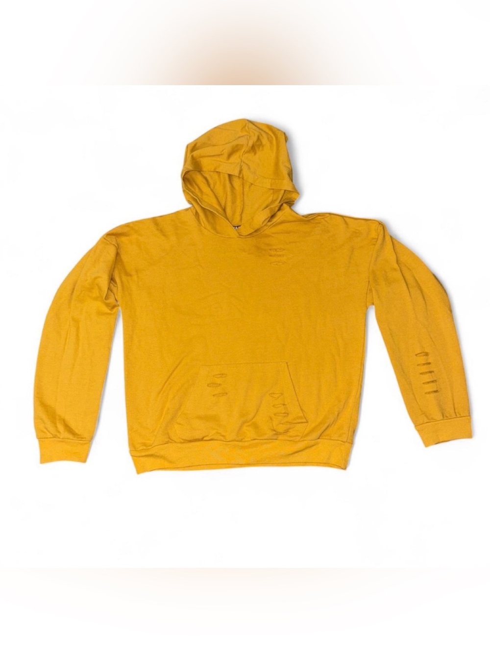 Women's Golden Yellow Pullover Hoodie